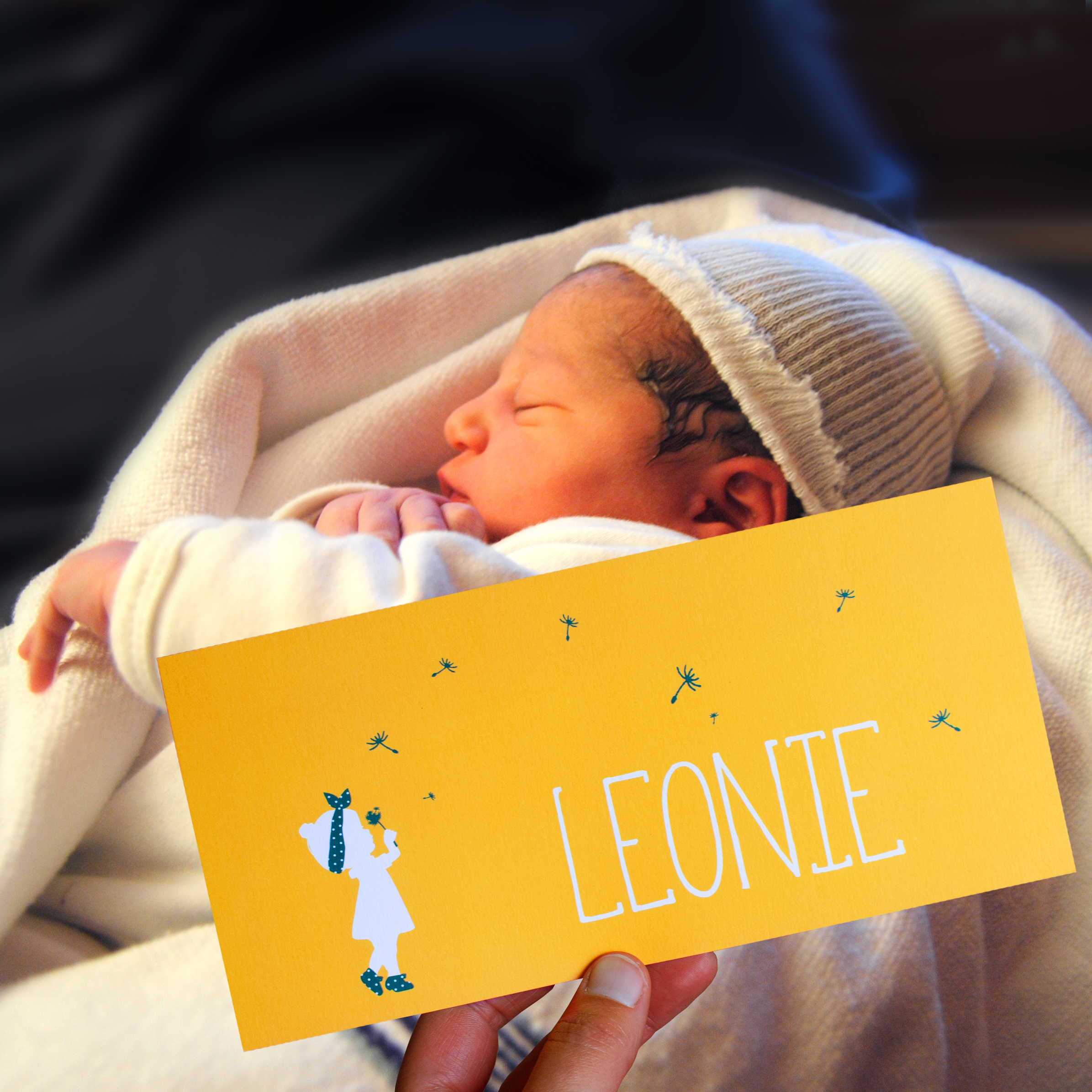 Leonie-geboortekaartje-tatidesign-baby