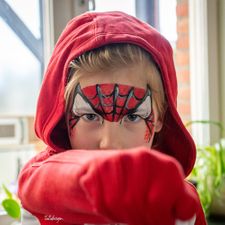 kindergrime-spiderman-tatidesign-kinderfeest-kinderschmink