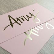 Amy-geboortekaartje-goudfolie-tatidesign