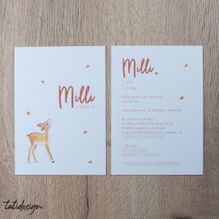 tatidesign-bambi-hertje-geboortekaart